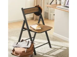 Discount SoBuy Esszimmerstuhl Klappstuhl Küchenstuhl mit Lehne 46x80x48cm Vintage FST88-PF