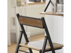 Discount SoBuy Esszimmerstuhl Klappstuhl Küchenstuhl mit Lehne 46x80x48cm Vintage FST88-PF