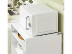 Outlet SoBuy Küchenschrank Küchenwagen Mikrowellenschrank Servierwagen FSB09-W