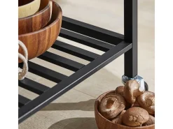 SoBuy Küchenwagen Servierwagen Rollwagen Barwagen Küchenregal FKW112-PF