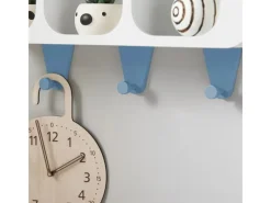 Discount SoBuy Kindergarderobe mit Tafel Kinderregal Bücherregal Weiß KMB86-W