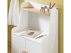 SoBuy Kinderregal Bücherregal Kinderzimmer Regal Aufbewahrungsregal KMB84-W