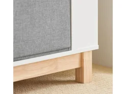 SoBuy Kinderregal Bücherregal Kinderzimmer Aufbewahrungsregal Weiß KMB85-W