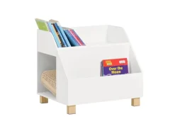 SoBuy Kinderregal mit 3 Fächern Spielzeugregal Bücherregal Standregal KMB54-W