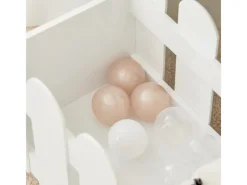 Clearance SoBuy Kinderregal Set 2-teilig Aufbewahrungsregal für Kinder Bücherregal KMB52-W