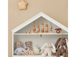 Clearance SoBuy Kinderregal Set 2-teilig Aufbewahrungsregal für Kinder Bücherregal KMB52-W