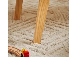 SoBuy Kindertisch mit 2 Stühlen Kindersitzgruppe mit Stauraum Maltisch KMB92-GR