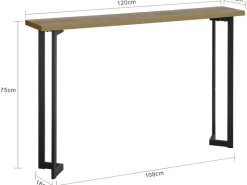 Discount SoBuy Konsolentisch Flurtisch Dekotisch Sideboard Kommode Vintage FSB50-PF