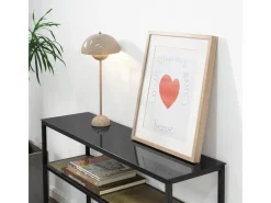 SoBuy Konsolentisch Glasoberfläche Flurtisch Sideboard Beistelltisch FSB43-SCH