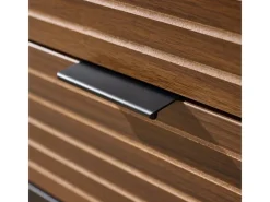 SoBuy Nachttisch mit 2 Schubladen Sofatisch Beistelltisch Nachtschrank FBT156-BR