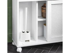 Sale SoBuy Nischenregal Nischenschrank mit Rollen Küchenregal Rollwagen 20cm BZR119-W