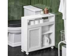 Sale SoBuy Nischenregal Nischenschrank mit Rollen Küchenregal Rollwagen 20cm BZR119-W