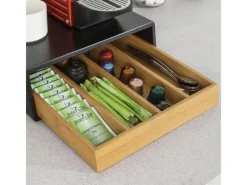 Sale SoBuy Schubladenbox Aufbewahrungsbox Schreibtischorganizer 30×10×31cm FRG280-SCH