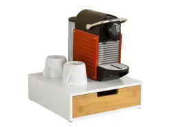 SoBuy Schubladenbox Aufbewahrungsbox Schreibtischorganizer 30×10×31cm FRG179-WN