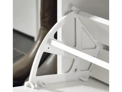 Sale SoBuy Schuhbank Schmal mit Klappe Garderobenbank mit Sitzkissen FSR98-L-W Weiß