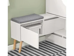 Sale SoBuy Schuhkipper Flurschrank Schuhschrank mit Sitzbank Weiß FSR134-W