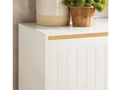 SoBuy Sideboard Küchenschrank Kommode Buffet Schuhschrank TV-Schrank FSB75-WN