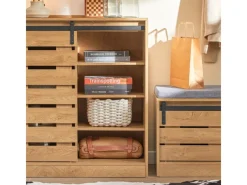 Hot SoBuy Sideboard Schuhschrank Kommode Küchenschrank Flurschrank Lowboard FSB65-N