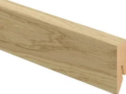 New Sockelleiste Evoke Crystal 50 mm x 18 mm x 2600 mm