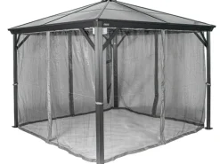 Sojag Aluminium-Pavillon Verona 10 x 10 Anthrazit 298 cm x 298 cm x 261 cm