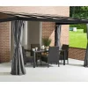 Sojag Terrassenüberdachung St. Barth Anthrazit 296 x 364 cm
