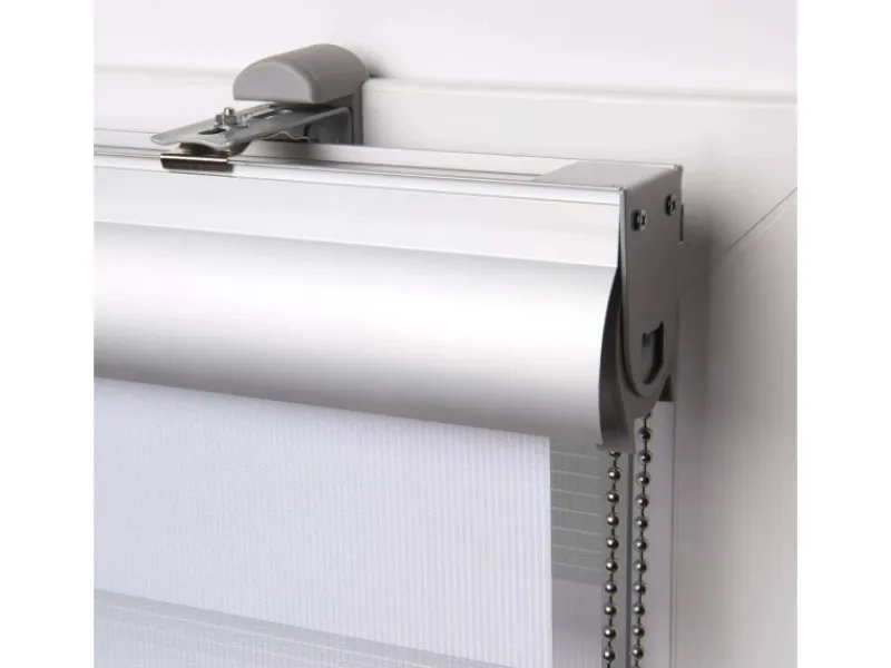 Clearance Sol Royal SolDecor DK9 Doppelrollo mit Kassette 100x220cm Weiß