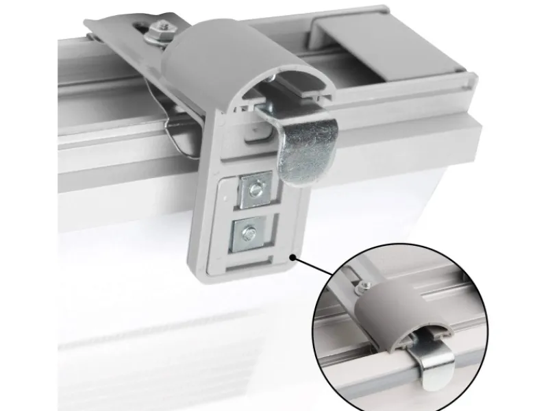 Clearance Sol Royal SolDecor DK9 Doppelrollo mit Kassette 100x220cm Weiß