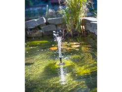 Solar Teichpumpe eckig