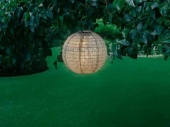 Clearance Solar-Dekoleuchte Pellaro LED Ø 25 cm x 25 cm Grau