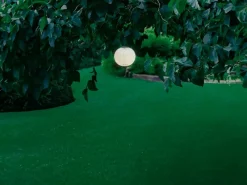 Solar-Dekoleuchte Pellaro LED Ø 25 cm x 25 cm Weiß