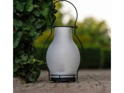 Solar-Laterne Bogota 3 lm 1600 K IP44 Sensor Weiß