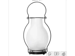 Solar-Laterne Bogota 3 lm 1600 K IP44 Sensor Weiß