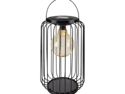 Outlet Solarlaterne Schwarz