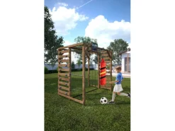 Hot Soulet Holz-Kletterturm Olympic Odin 216 cm x 153 cm x 209 cm Braun FSC®