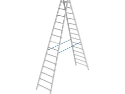 Hot Krause Stabilo Sprossen-Doppelleiter 2 x 14 Sprossen