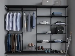 Discount Stahl-Fachboden 60 cm x 30,5 cm x 1,7 cm Schwarz