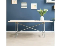 Stahlrohr 40 cm Ø 2,7 cm zum Möbelbau Silber verzinkt