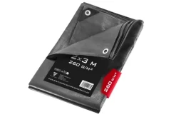 Hot STAHLWERK Abdeckplane Mit Ösen 2 X 3 M 260 G/M² Wasserdichte Schutzplane