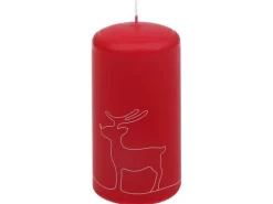 Outlet Steinhart Stumpenkerze Im Wald 11 x 5,7 cm Rubin