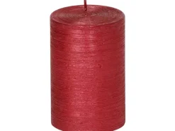 Discount Steinhart Stumpenkerze Glory 100/68 mm Rubin