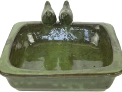 Sale Sunny Garden Vogeltränke 30 cm x 30 cm Grün