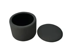 SVITA Amber Aufbewahrungsbox Mit Deckel Hocker Mit Stauraum Sitzhocker Stoff