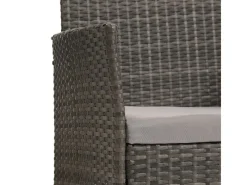 SVITA Brooklyn Polyrattan Sitzgruppe Lounge Gartenmöbel Set