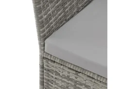 SVITA Chicago Rattan-Bank Garten-Bank Lounge Sitzecke