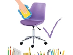 SVITA Eddy Kinderschreibtischstuhl Schreibtischstuhl Kinder Drehstuhl Höhenverstellbar