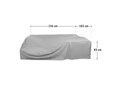 SVITA Monroe Garten-Lounge Set Abdeckhaube Polyrattan Lounge-Möbel Sitzgruppe