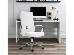 SVITA Office Comfort Bürostuhl Schreibtischstuhl Drehstuhl Hohe Rückenlehne Kunstleder