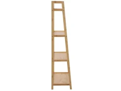 Online SVITA Raja Bücherregal Bambusregal Aufbewahrungsregal 4 Ebenen Wohnzimmer Flur Natur