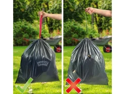 Swirl® Profi Schwerlast-Abfallsäcke 60L, 12 Stück