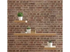 Tadessi Tapete Steinoptik Dino M1 No 28 Papiertapete Rot Braun Steintapete Modern